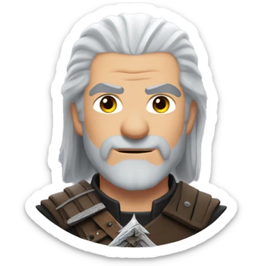 Geralt of Rivia sticker