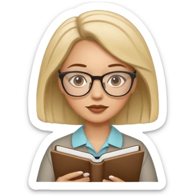 Psicóloga anotando sticker