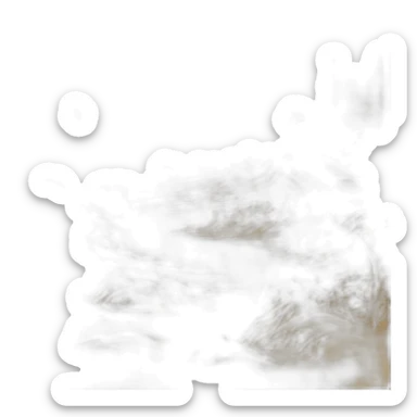 landscape by Leonardo da Vinci  sticker