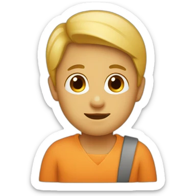 Lowercase letter D sticker