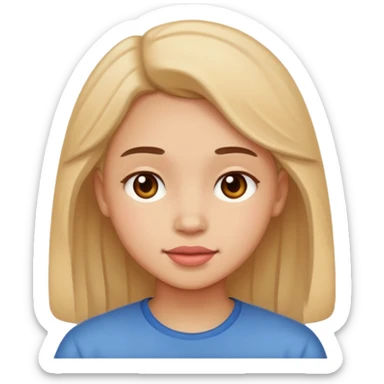 make A image fo blushin deeply sticker