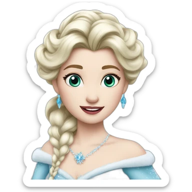 la reine des neiges sticker