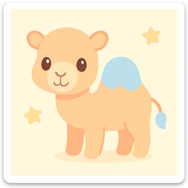 Camel sticker