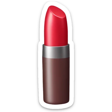 A lipstick tube  sticker