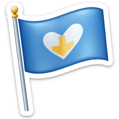 I want to create my own flag. That looks like a verified badge for Instagram. sticker