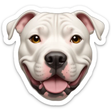 Pitt bull sticker