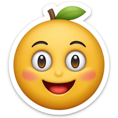 Emoji gooning  sticker