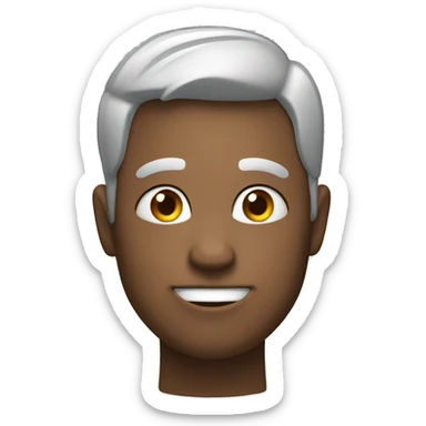 Head shaking from side to side when show the shake marks sticker