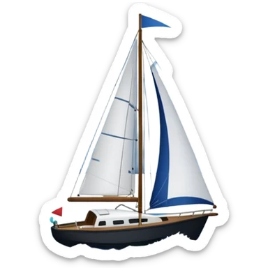 sailing know chaos sticker
