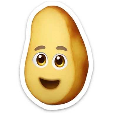 fried potatoes sticker