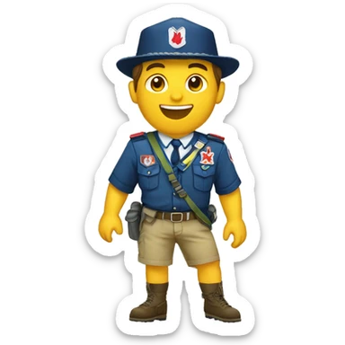 Scouts et guides de france sticker