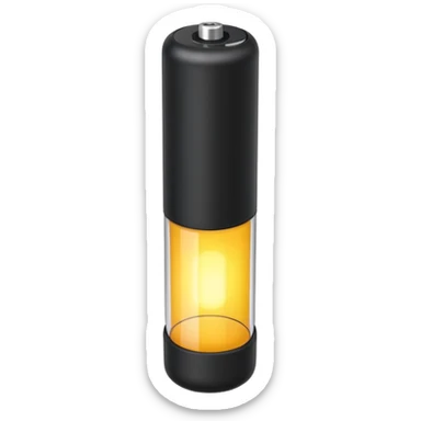 battery hand light sticker