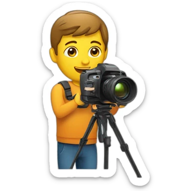 videographer sticker