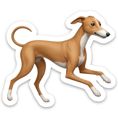 Running Greyhound sticker