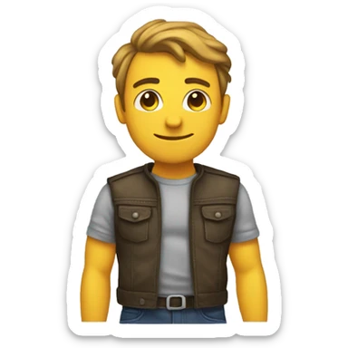 create this emoji in this alternative colo sticker