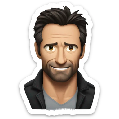 Hugh Jackman sticker