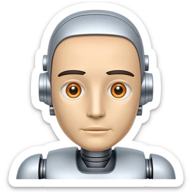 Jaime Bejar as a dropshipping automation king robot sticker