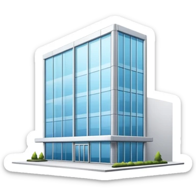 building with supplier emphasis sticker