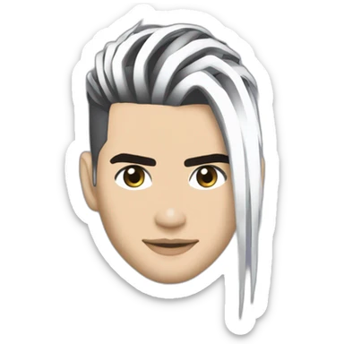 Bill Kaulitz Tokio hotel 2000s sticker