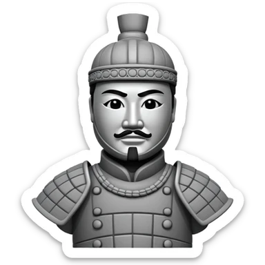 Terracotta warrior  sticker