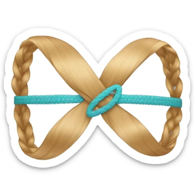 infinity hairband sticker