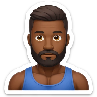 PHILIPPINE MYTHICAL CREATURE KAPRE OR TREE GIANT BUT MASCULINE AND HUNK sticker