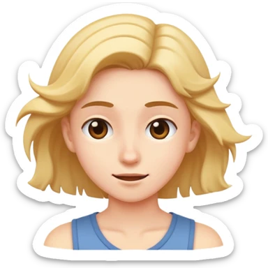 Shaking younger sticker