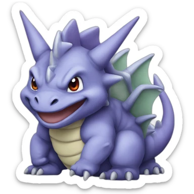 nidoking sticker