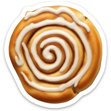 Cinnamon roll sticker