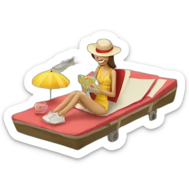 vacaciones en paris sticker