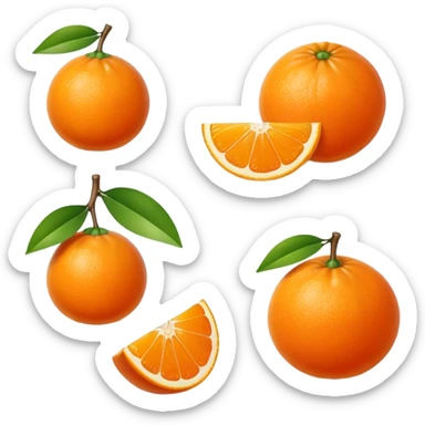 Klementin mandarin sticker