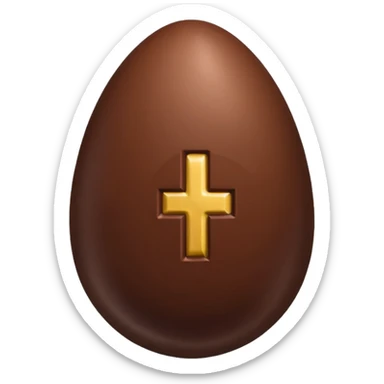 chocolat de paques sticker