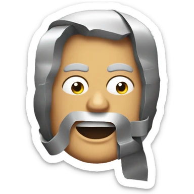 Magic duct tape sticker