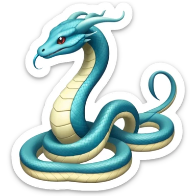 Seviper-Dragonair-Dratini-Snake-hybrid, full body sticker