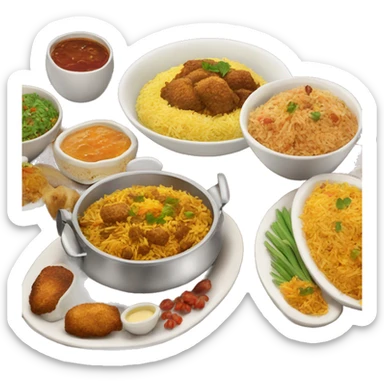 Dindigual biriyani villas sticker