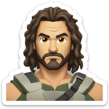 jason mamoa serious sticker