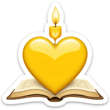 with this color code, #fff59b:

- heart emoji,
- diamond emoji,
- book emoji,
- feet emoji (footsteps),
- people hugging emoji,
- candle emoji,
- bell emoji,
- notification emoji,
- mobile emoji,
- love letter emoji,
- sun emoji sticker