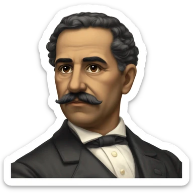 Luis Muñoz Rivera was a Puerto Rican poet, journalist and politician. He was a major figure in the struggle for political autonomy of Puerto Rico in union with Spain. In 1887, Muñoz Rivera became part of the leadership of a newly formed Autonomist Party. sticker