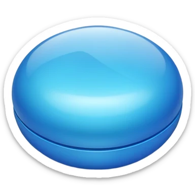 Blue m 30 pill sticker