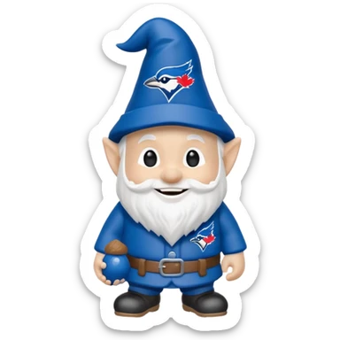 Toronto Blue Jays gnome sticker