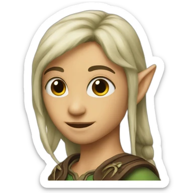 Elfe sticker