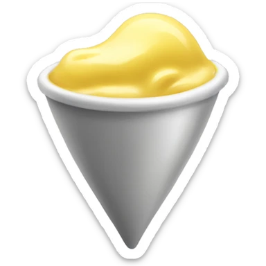 scoop of custard sticker