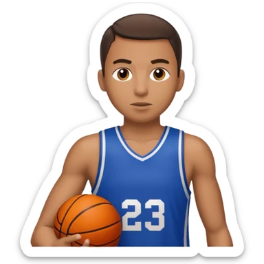 Basketball trainer sticker