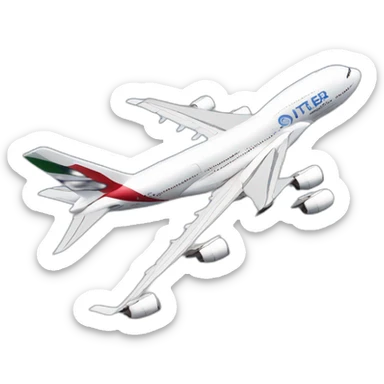 airbus a380 sticker