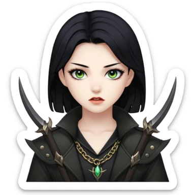 kpop demon hunters rumi sticker
