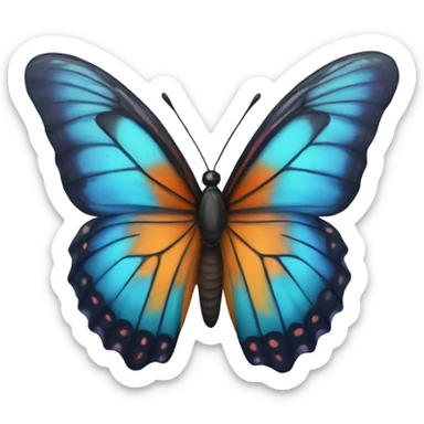 Butterfly sticker