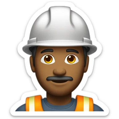 Oil Worker derrick sticker