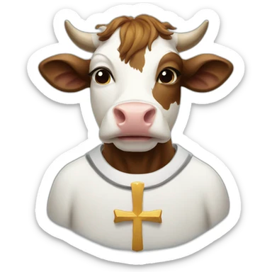 religious-cow-nice-sacrifice sticker