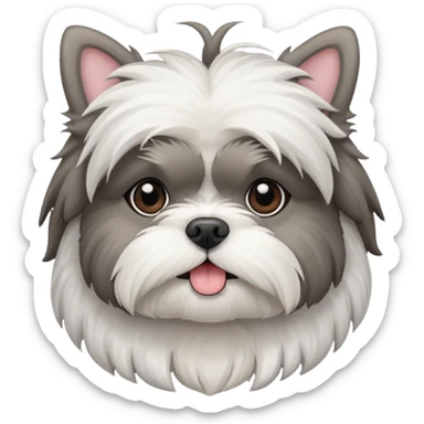 Shih zhu highland terrior sticker