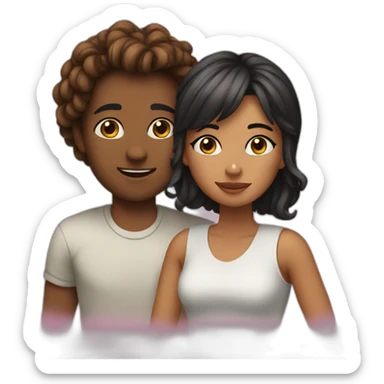 Love and gurl sticker